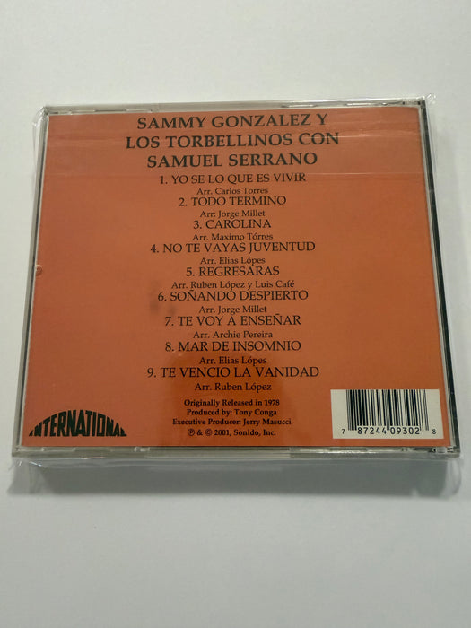 Sammy Gonzalez y los Torbellinos con Samuel Serrano "PRE-OWNED" Good Condition