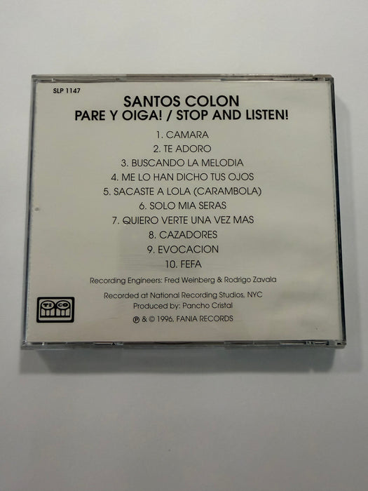 Santos Colon Stop and Listen! "PRE-OWNED" Good Condition