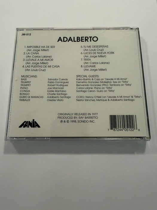 Adalberto Santiago Adalberto "PRE-OWNED" Good Condition