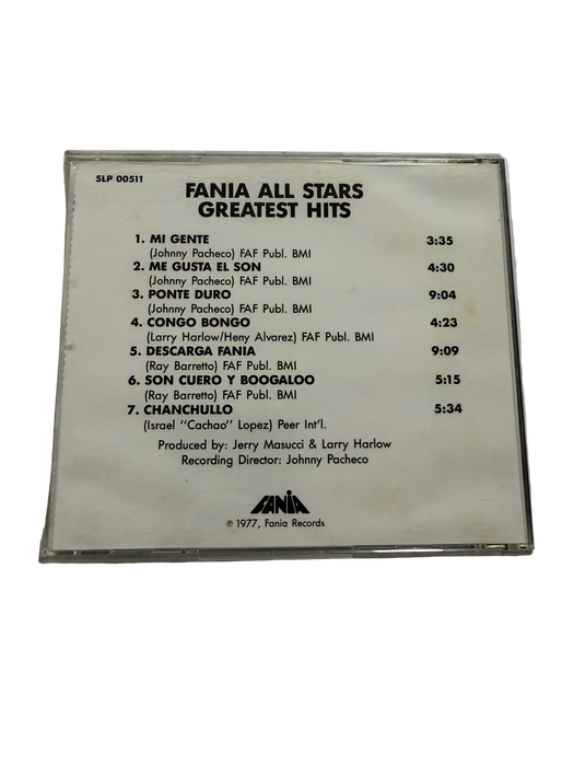 Fania All Stars Greatest Hits "PRE-OWNED" Good Condition