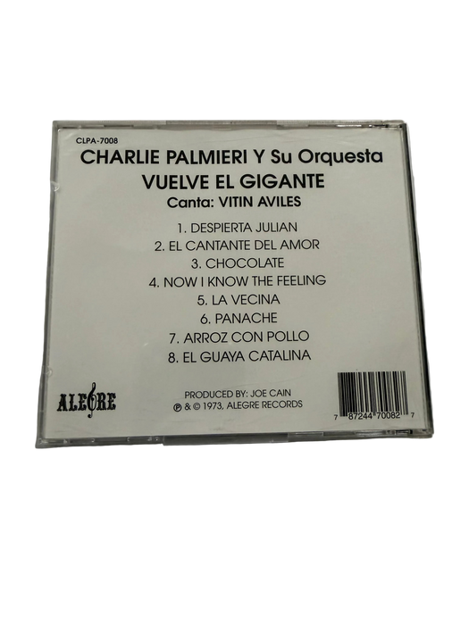 Charlie Palmieri Vuelve el Gigante Canta Vitin Aviles "PRE-OWNED" Good Condition