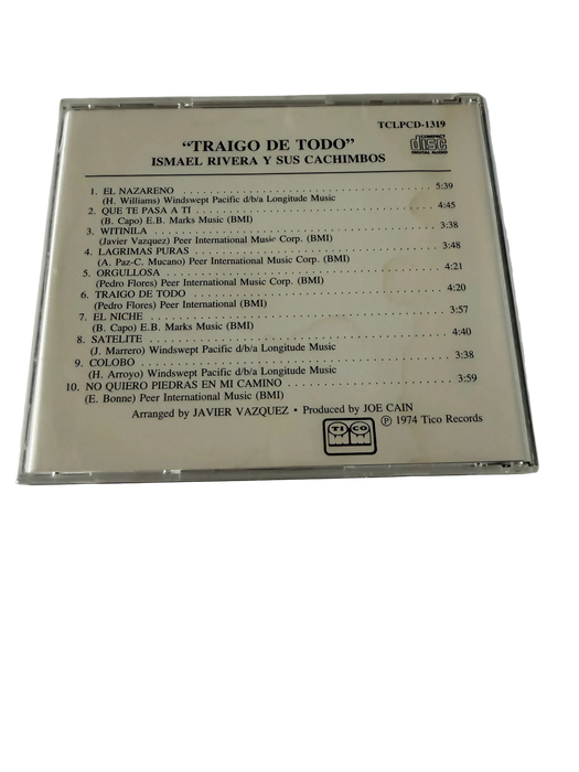 Ismael Rivera y sus Cachimbos Traigo de Todo "PRE-OWNED" Good Condition