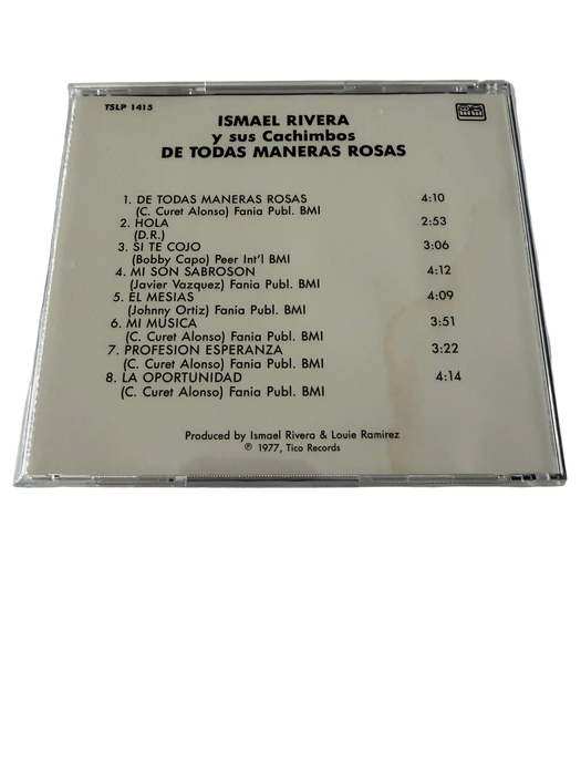 Ismael Rivera y sus Cachimbos de Todas Maneras Rosas "PRE-OWNED" Good Condition