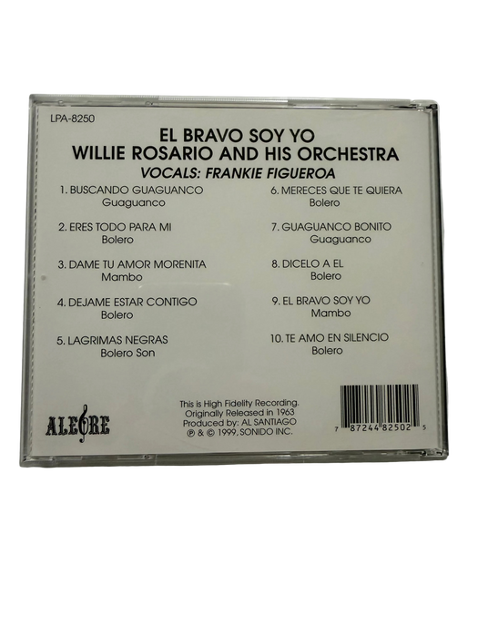 Willie Rosario El Bravo Soy Yo "PRE-OWNED" Good Condition