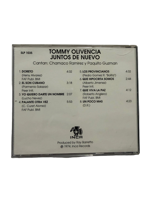 Tommy Olivencia Juntos de Nuevo "PRE-OWNED" Good Condition