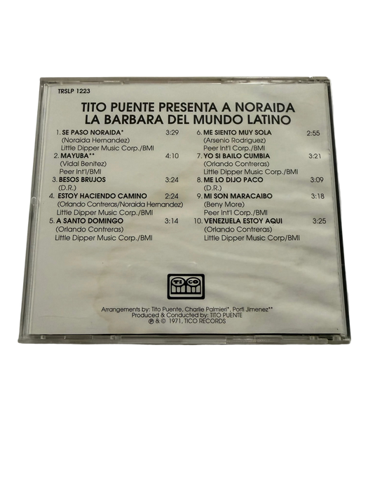 Tito Puente Presenta Noraida La Barbara del Mundo Latino "PRE-OWNED" Good Condition