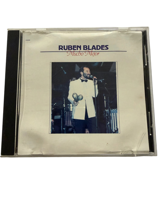 Ruben Blades Mucho Mejor "PRE-OWNED" Good Condition