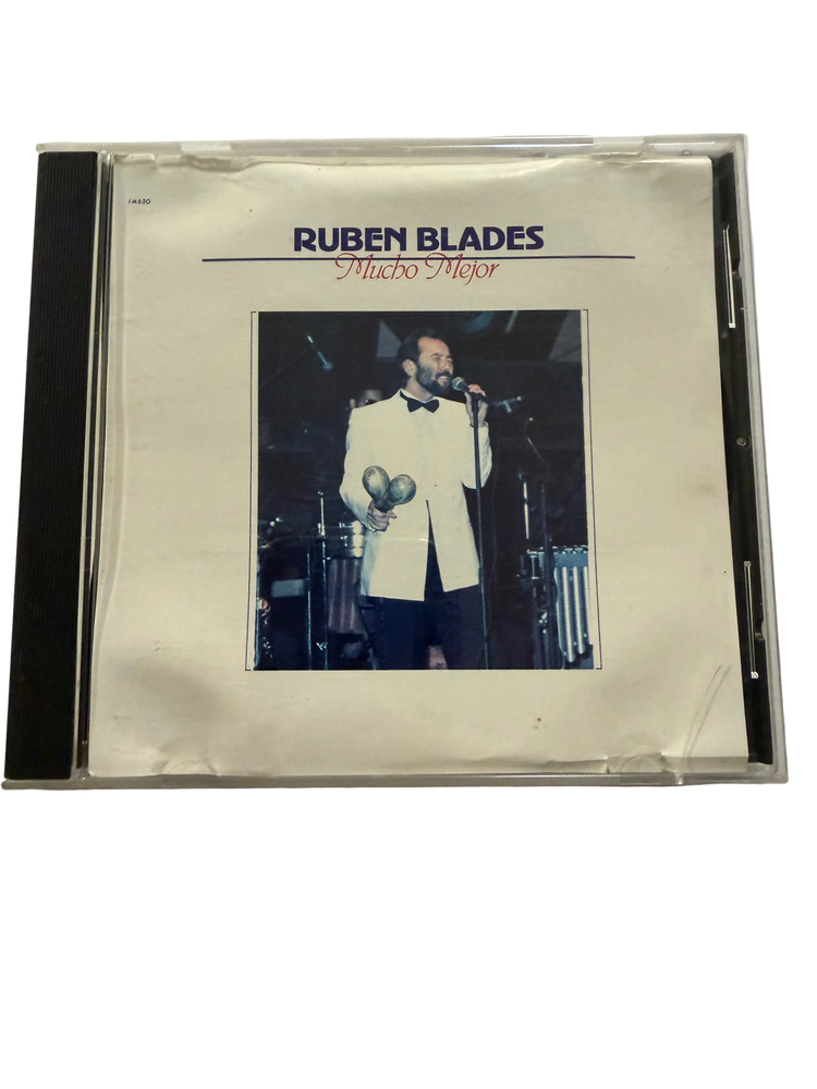 Ruben Blades Mucho Mejor "PRE-OWNED" Good Condition