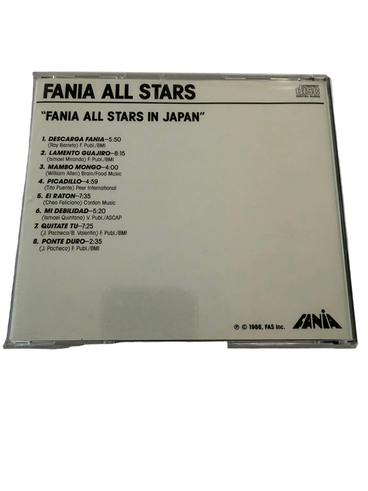 Fania All-Stars Live in Japan 1976 "PRE-OWNED" Good Condition