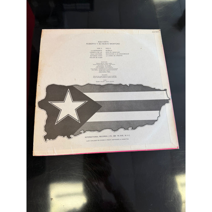 Roberto y su Nuevo Montuno Aqui esta... "PRE-OWNED" Good Condition (Read the Description)