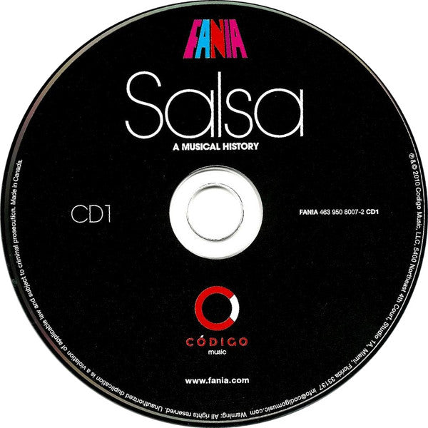 Fania All-Stars Salsa a Music History "NEW SEALED"