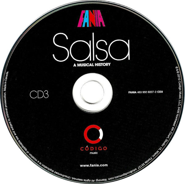 Fania All-Stars Salsa a Music History "NEW SEALED"
