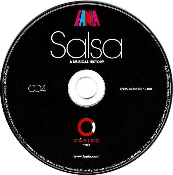 Fania All-Stars Salsa a Music History "NEW SEALED"