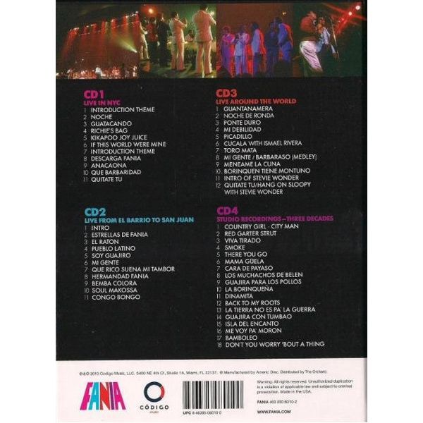 Fania All-Stars Ponte Duro The Fania All Stars Story "NEW SEALED"
