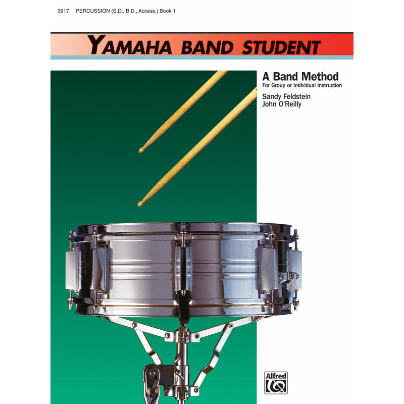 Yamaha Band Student, Book 1 for Percussion: A Band Method for Group or Individual Instruction