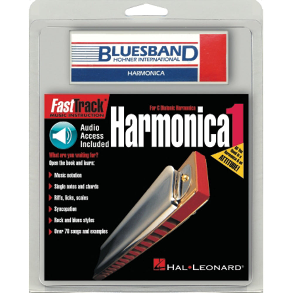 FASTTRACK MINI HARMONICA PACK Book/Online Audio/Harmonica Pack