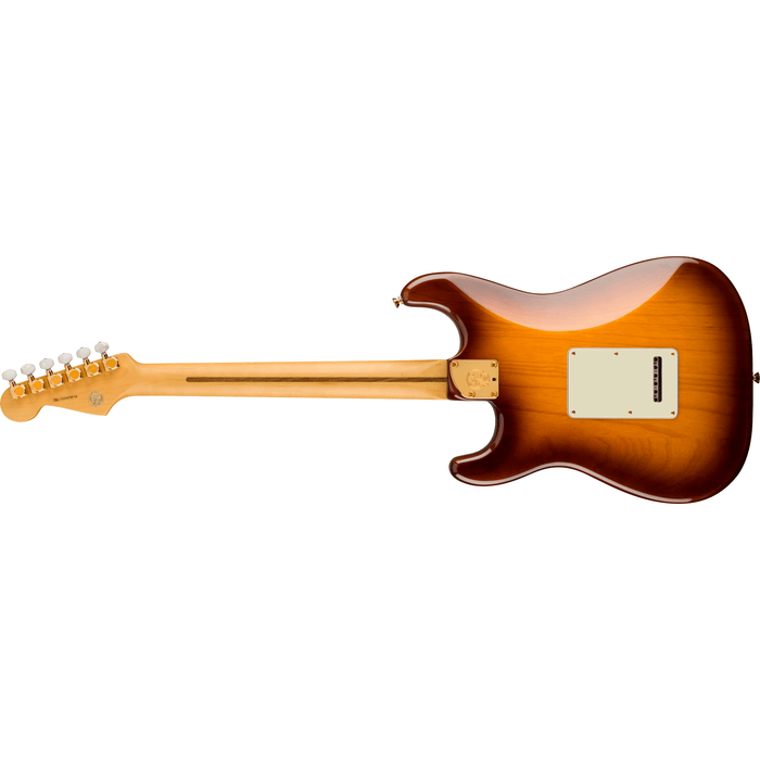 Fender 75th Anniversary Commemorative Stratocaster, Maple Fingerboard, 2-Color Bourbon Burst