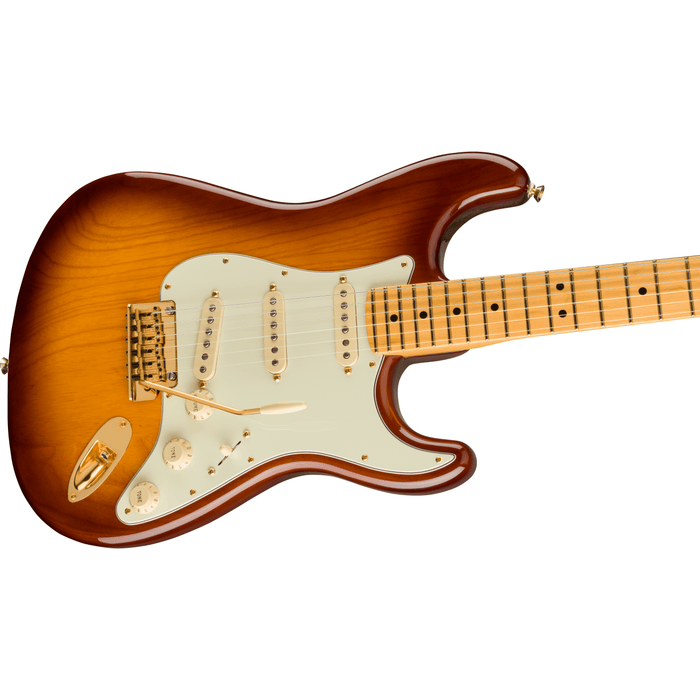 Fender 75th Anniversary Commemorative Stratocaster, Maple Fingerboard, 2-Color Bourbon Burst