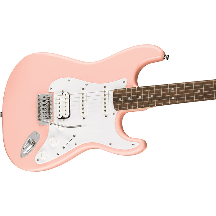 Fender Squier Bullet® Stratocaster® HSS, Laurel Fingerboard, Shell Pink