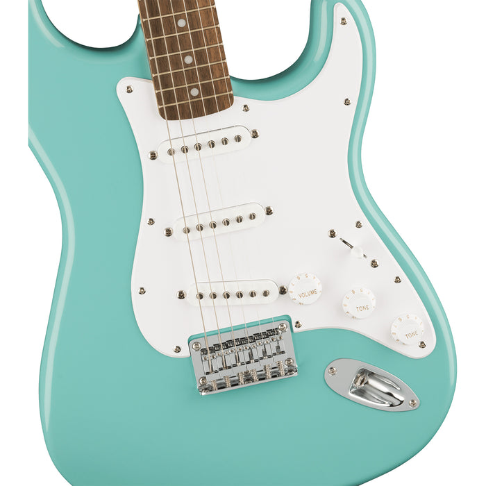 Squier Bullet® Stratocaster® HT, Laurel Fingerboard, Tropical Turquoise