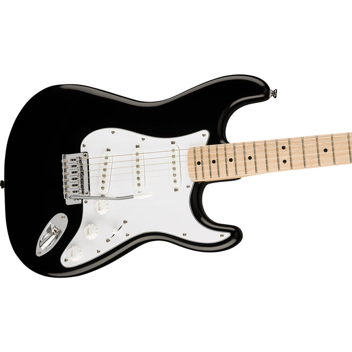 Fender Squier Affinity Series™ Stratocaster®, Maple Fingerboard, White Pickguard, Black