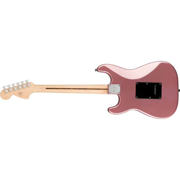 Fender Squier Affinity Series™ Stratocaster® HH, Laurel Fingerboard, Black Pickguard, Burgundy Mist