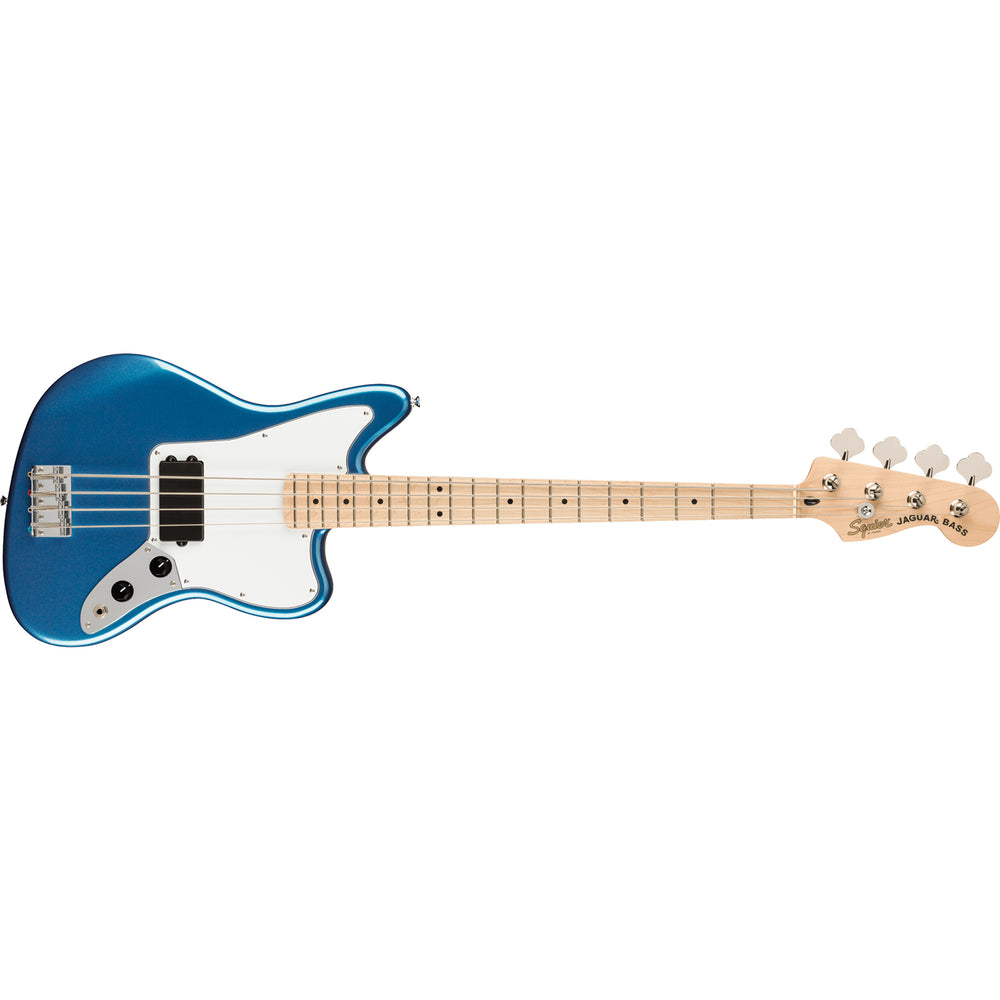 Squier by Fender Affinity Series™ Jaguar® Bass H, Maple Fingerboard, White Pickguard, Lake Placid Blue