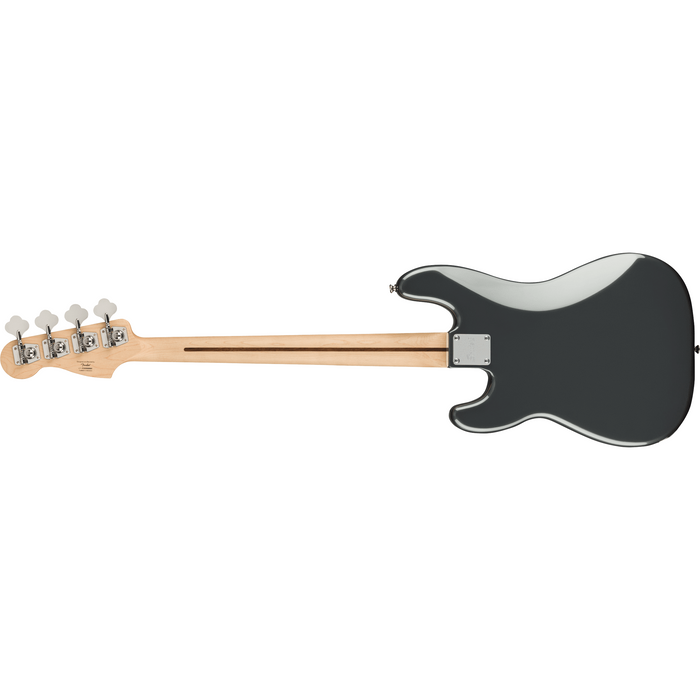 Squire Affinity Serie Precision Bass PJ, Laurel Fingerboard, Black Pickguard, Charcoal Frost Metallic