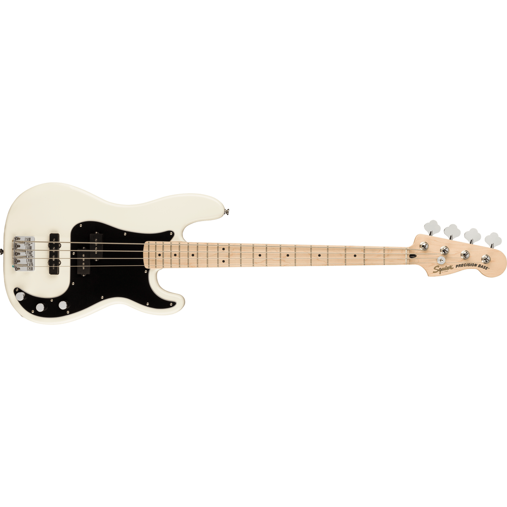 Affinity Serie Precision Bass PJ, Maple Fingerboard, Black Pickguard, Olympic White