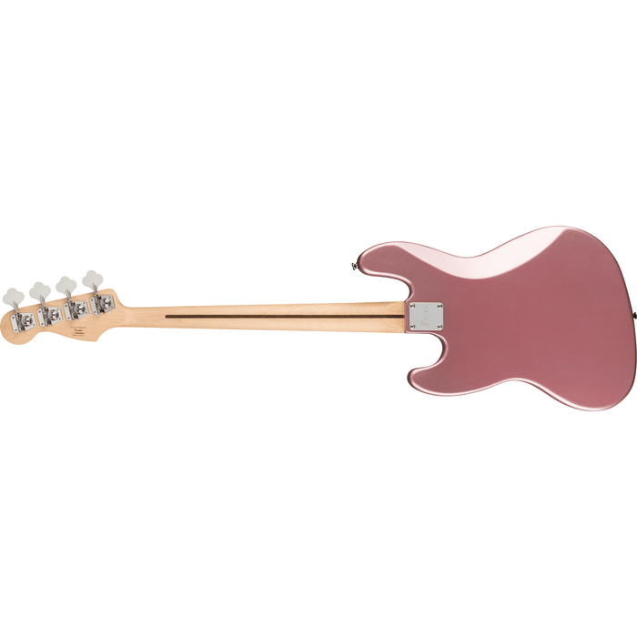 Squire Affinity Series™ Jazz Bass®, Laurel Fingerboard, Black Pickguard, Burgundy Mist