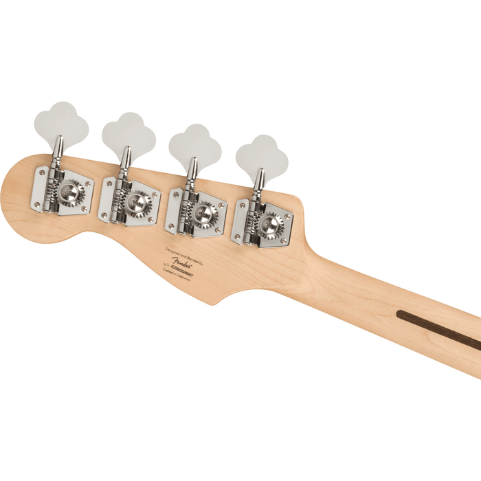 Squire Affinity Series™ Jazz Bass®, Laurel Fingerboard, Black Pickguard, Burgundy Mist