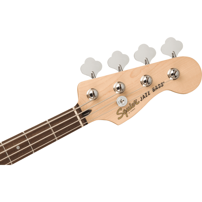 Squire Affinity Series™ Jazz Bass®, Laurel Fingerboard, Black Pickguard, Burgundy Mist