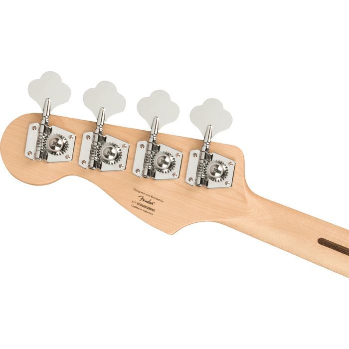 Squire Affinity Series™ Jazz Bass®, Laurel Fingerboard, Black Pickguard, Charcoal Frost Metallic