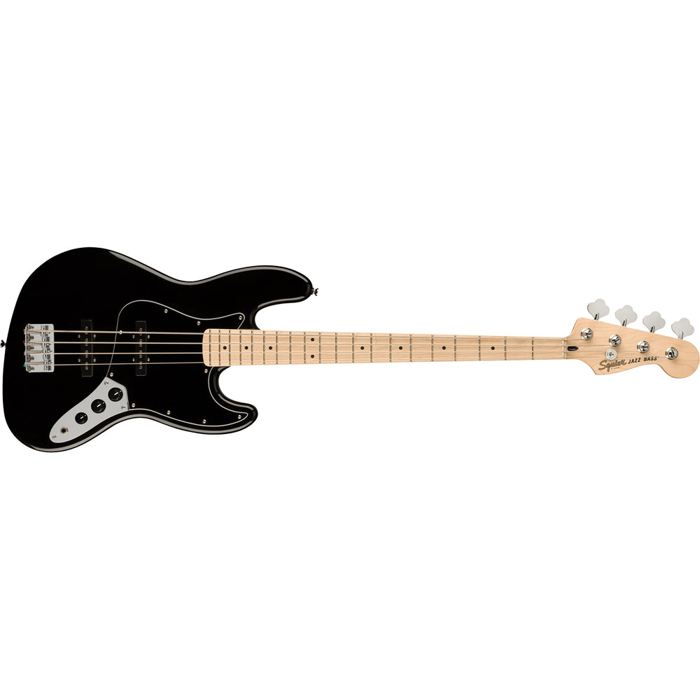 Squier Affinity Series Jazz Bass Black with Maple Fingerboard