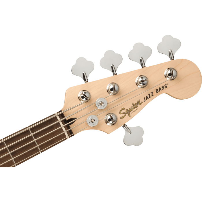 Squire Affinity Series™ Jazz Bass® V, Laurel Fingerboard, Black Pickguard, 3-Color Sunburst