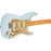 Squier 40th Anniversary Stratocaster®, Vintage Edition, Maple Fingerboard, Gold Anodized Pickguard, Satin Sonic Blue