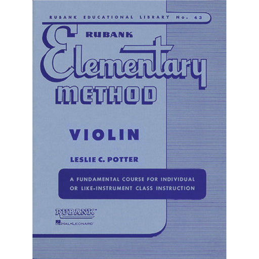 RUBANK ELEMENTARY METHOD - VIOLIN