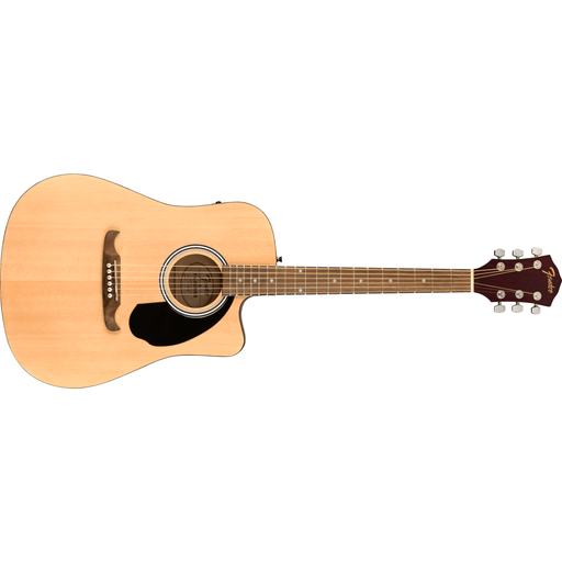 Fender FA-125CE Dreadnought, Walnut Fingerboard, Natural