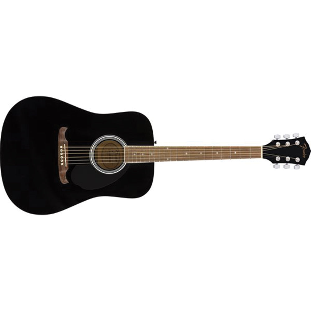 Fender FA-115 Dreadnought Pack, Black, Walnut Fingerboard