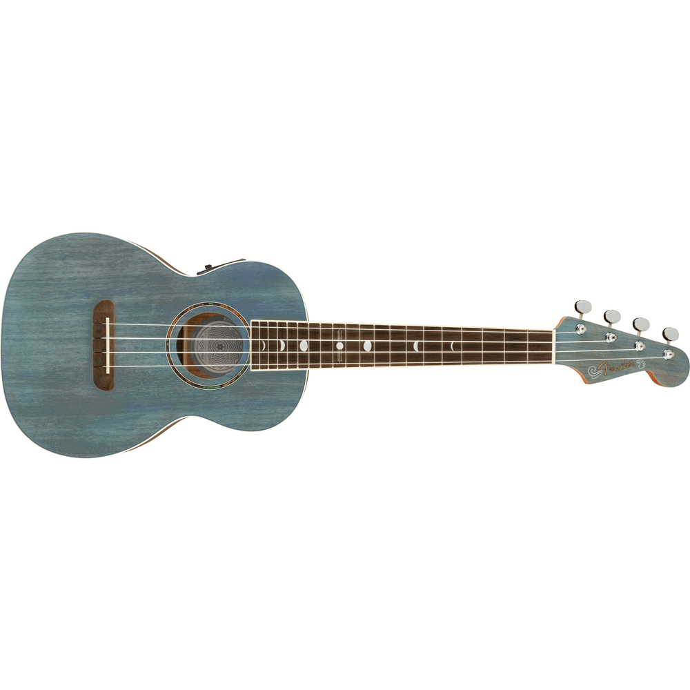 Dani Harrison Uke, Walnut Fingerboard, Turquoise