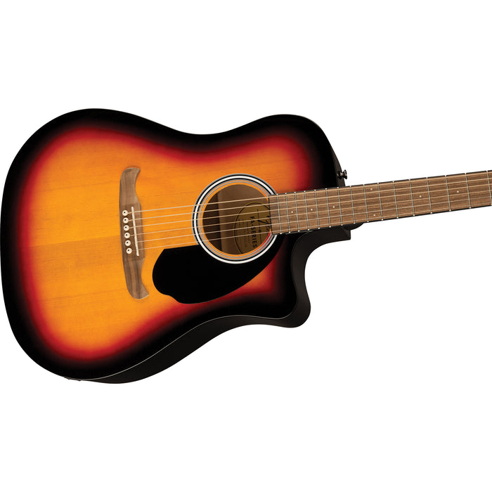 Fender FA-125CE Dreadnought, Walnut Fingerboard, Sunburst