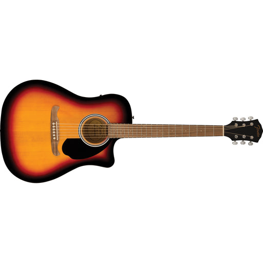 Fender FA-125CE Dreadnought, Walnut Fingerboard, Sunburst