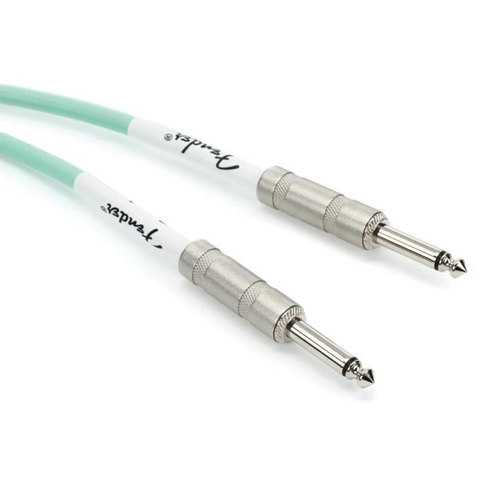 Fender Original Series Straight to Straight Instrument Cable - 10 ft Surf Green