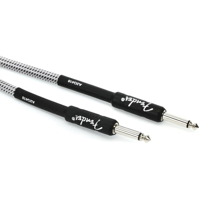 Fender Professional Series Instrument Cable - 10' White Tweed