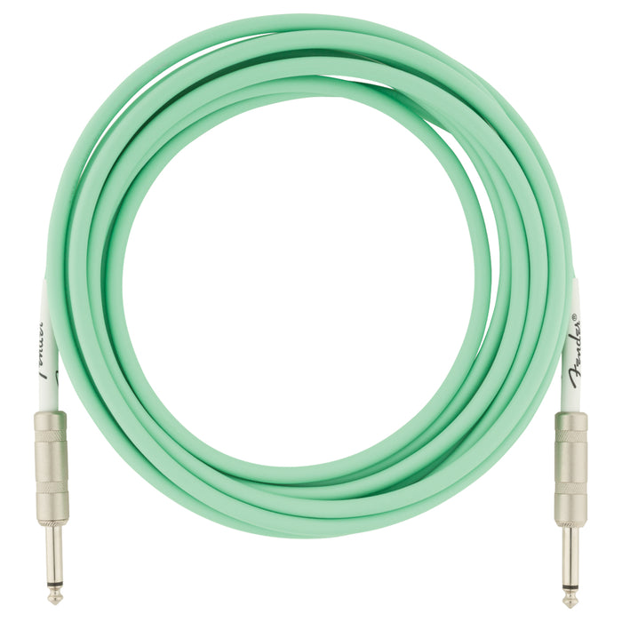 Fender Original Series Instrument Cable, 18.6', Surf Green