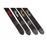 Fender Black Polyester Straps with White Logo