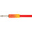 Ombré Instrument Cable, Straight/Straight, 10', Tequila Sunrise