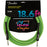 Fender Professional Glow in the Dark Cable, Green, 18.6 Ft