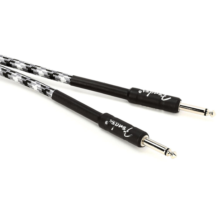 Fender Professional Series Straight to Straight Instrument Cable - 18.6-ft Winter Camo