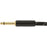 Fender Deluxe Series Instrument Cable, Straight/Angle, 10', Black Tweed